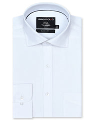 Plain White Classic Fit Shirt FS2299RF-14.5