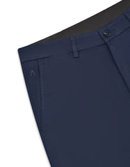 Navy Smart Fit Cotton Trouser FTC2523S-34