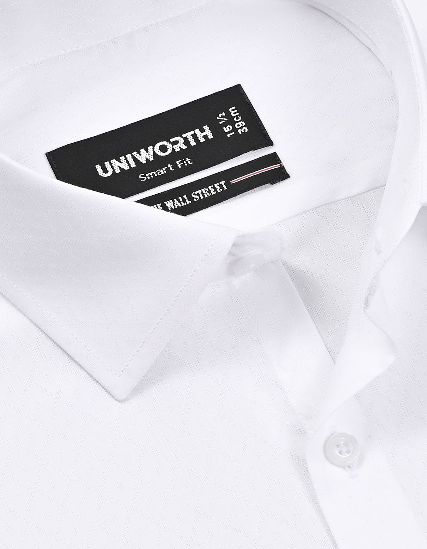 Self White Tailored Smart Fit Shirt FS20501SF-15