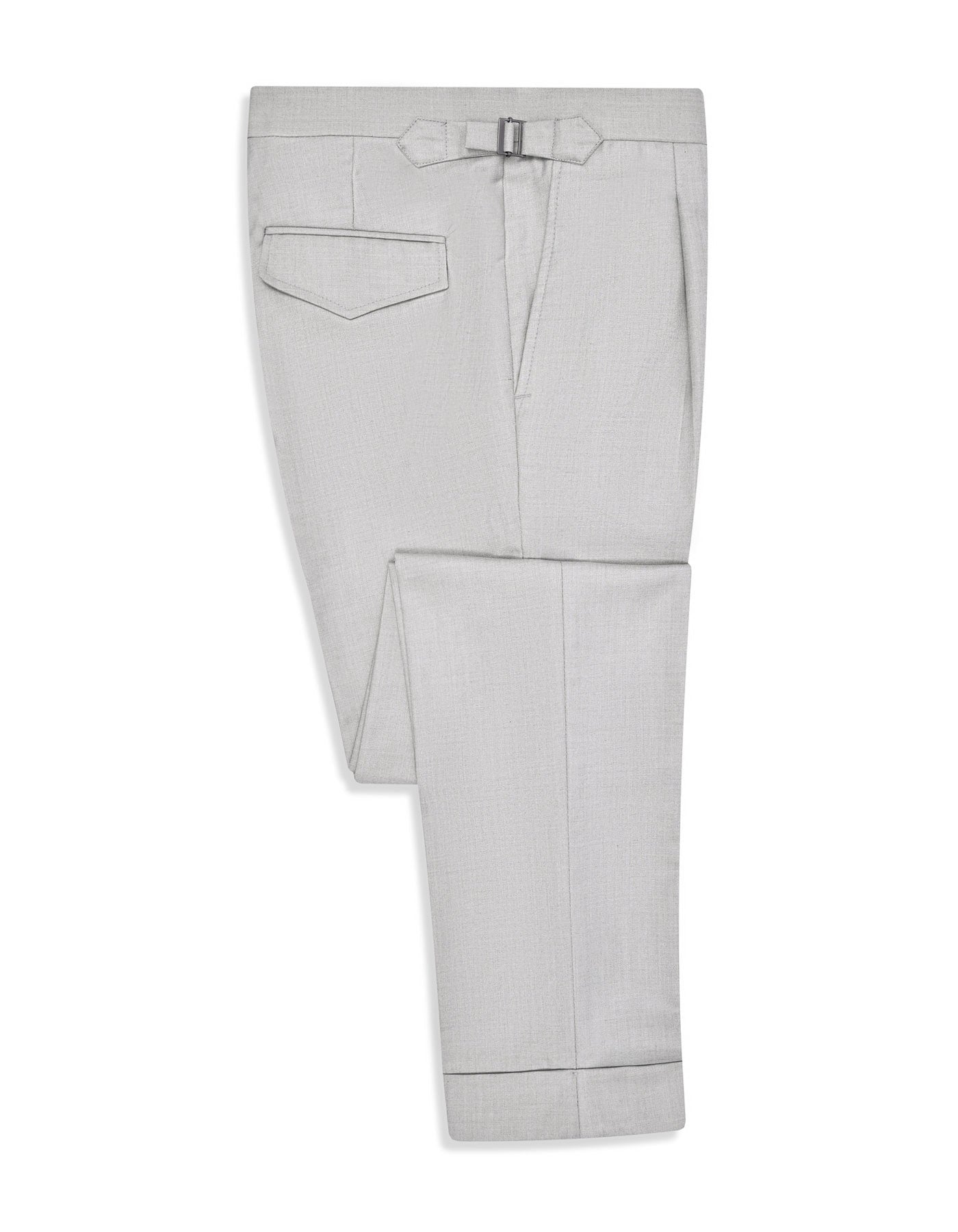 Stone Plain Formal Trouser Tailored Smart Fit FT535-1S-34