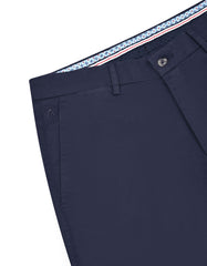 Navy Classic Fit Cotton Trouser FTC2526C-34