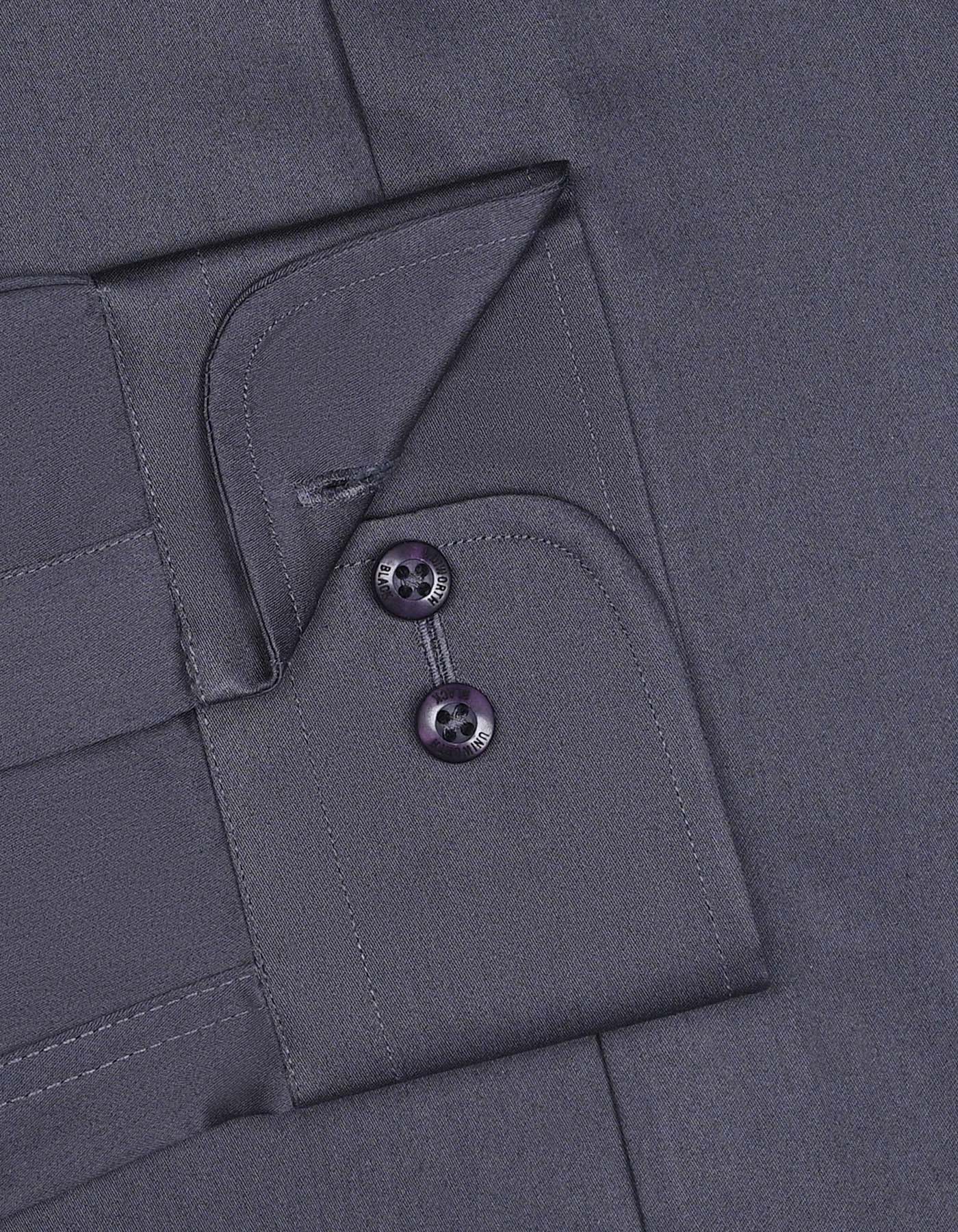 Plain Charcoal Classic Fit Shirt FS2358-2RF-15.5