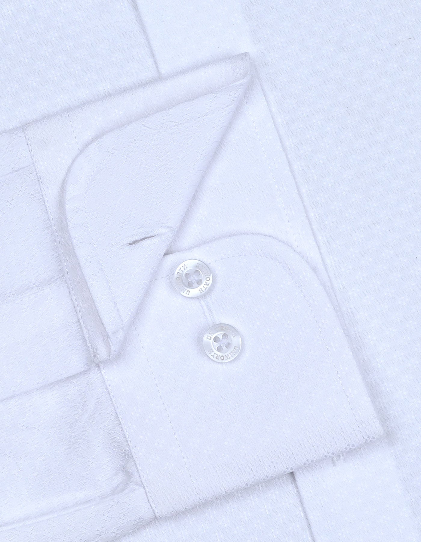 Self White Classic Fit Shirt FS20423RF-15.5