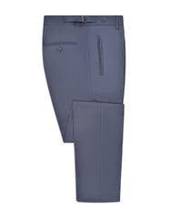 Air Force Blue Plain Formal Trouser Tailored Smart Fit FT503S-34