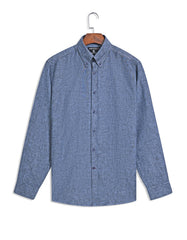 Plain Ash Grey Tailored Smart Fit Shirt FS2420-2SF-15.5