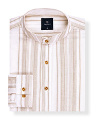 Casual Shirt Woven L Brown S CSW2501 Uniworth CSW2501-S