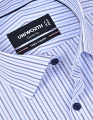 Stripe Blue Classic Fit Shirt FS2856-1RF-15