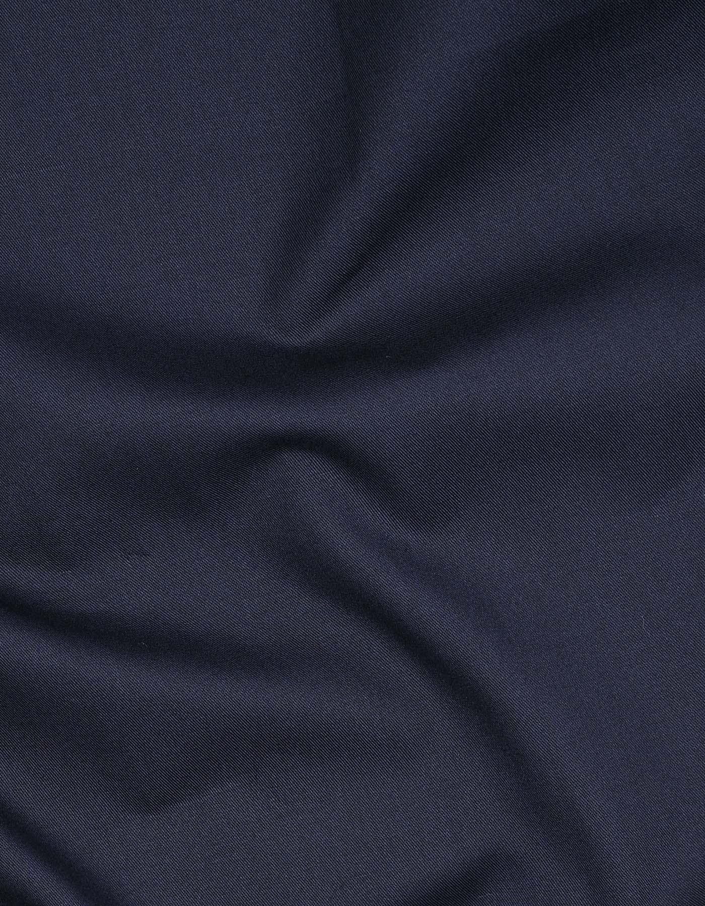 Plain Navy Tailored Smart Fit Shirt FS1601-2SF-16