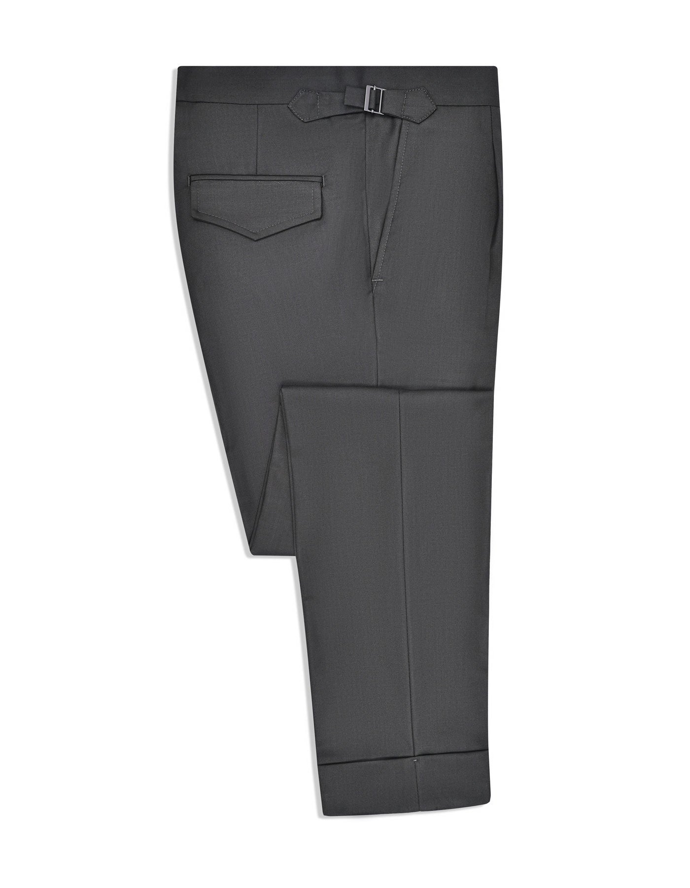 D Green Plain Formal Trouser Classic Fit FT509C-34