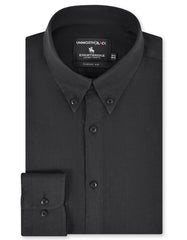 Plain Black Classic Fit Shirt FS2427-3RF-14.5