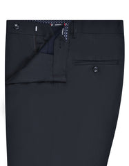 Black Plain Formal Trouser Tailored Smart Fit FT575-1S-32