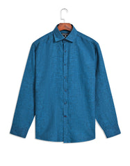 Plain Blue Tailored Smart Fit Shirt FS2424-1SF-15.5
