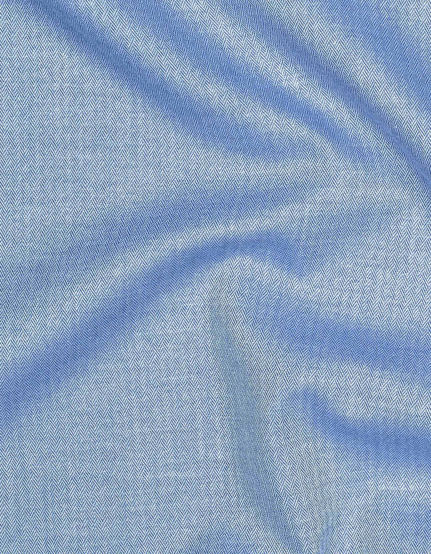Self Blue Classic Fit Shirt FS20444RF-16