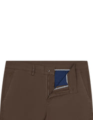 D Brown Smart Fit Chino CH2406S-32