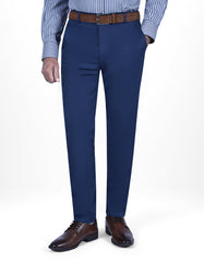 Navy Plain Smart Fit Chino