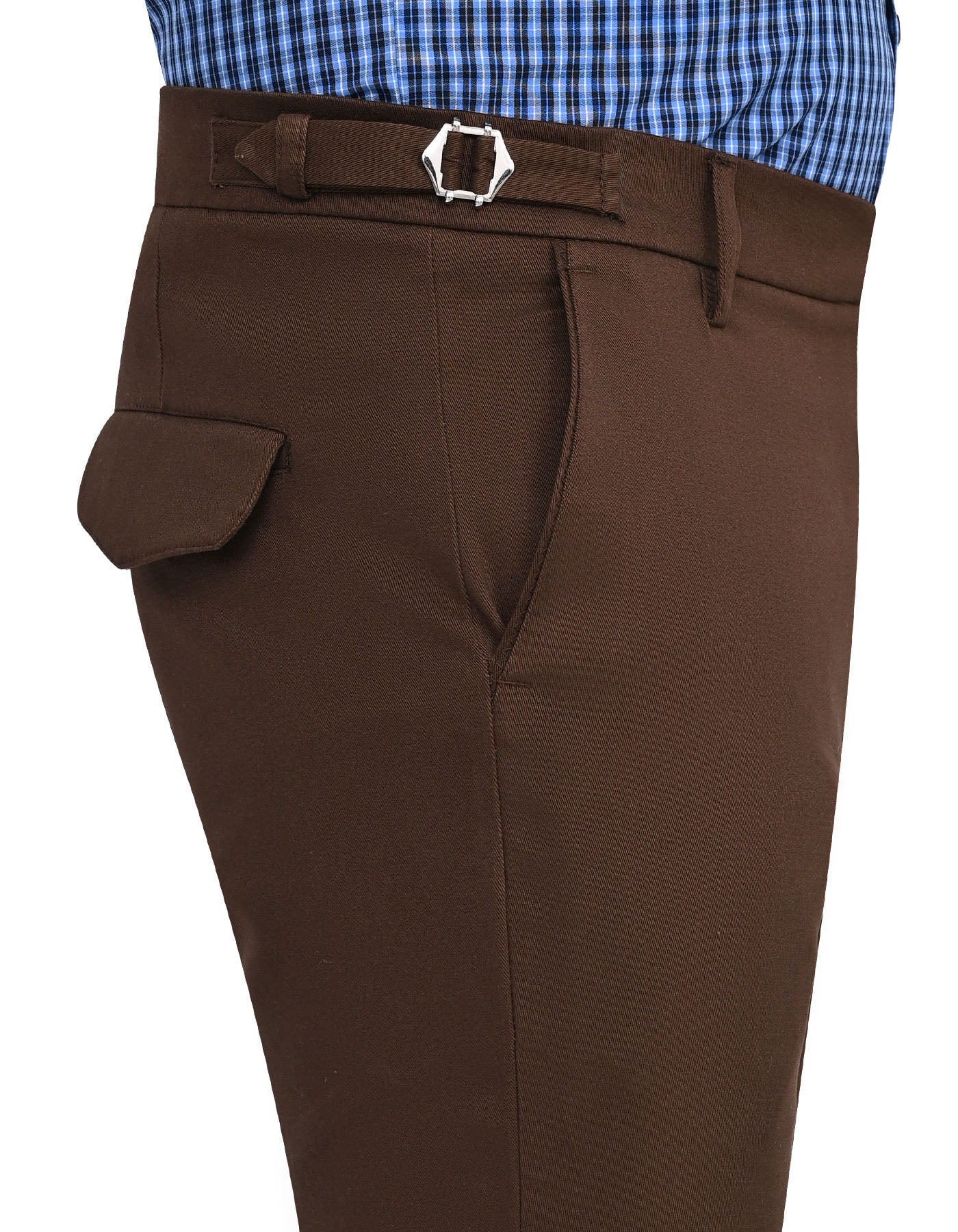 D Brown Smart Fit Chino CH2513-34