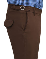 D Brown Smart Fit Chino CH2513-34