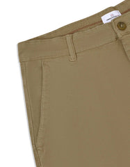 Olive Plain Classic Fit Chino