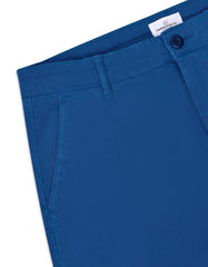 Teal Plain Classic Fit Chino