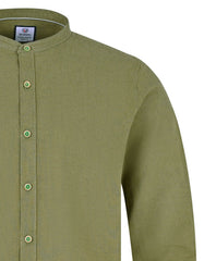 Olive Embriodery Plain Casual Shirt CS2371R-M