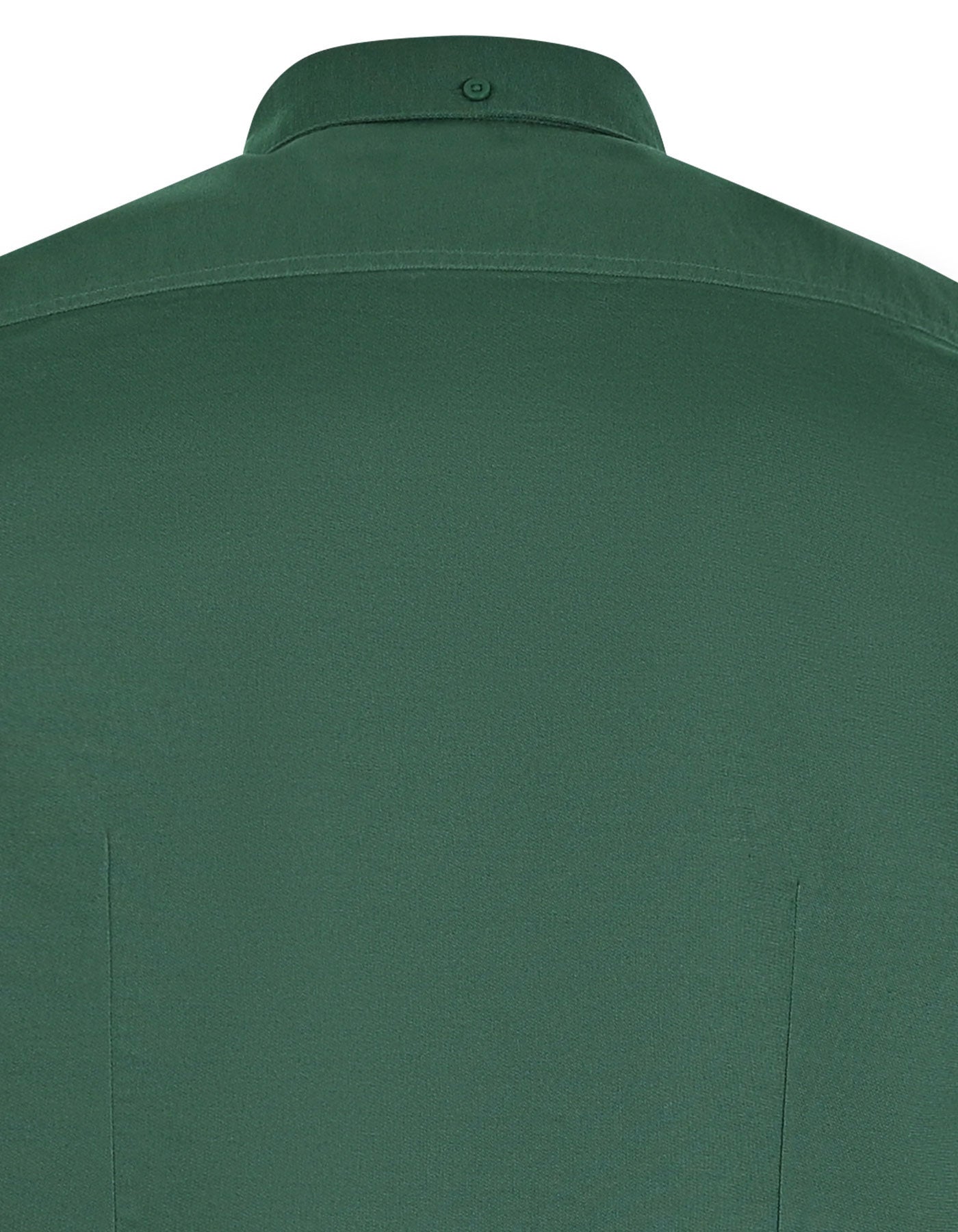 Green Plain Regular Fit Casual Shirt