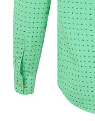 Green  Printed Casual Shirt CS2411R-XXL