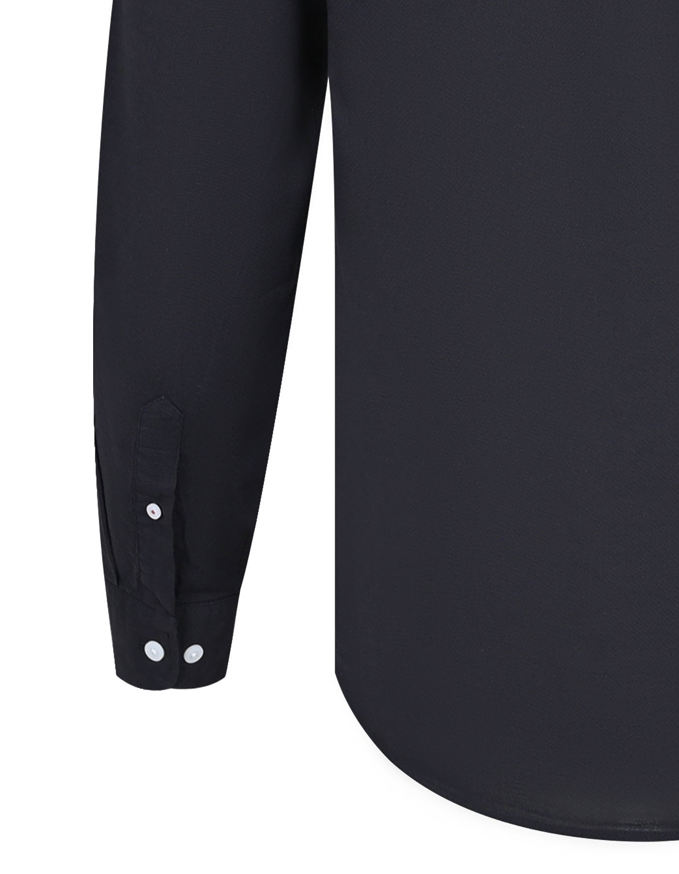 Black Embriodery Plain Casual Shirt CS2413R-XXL