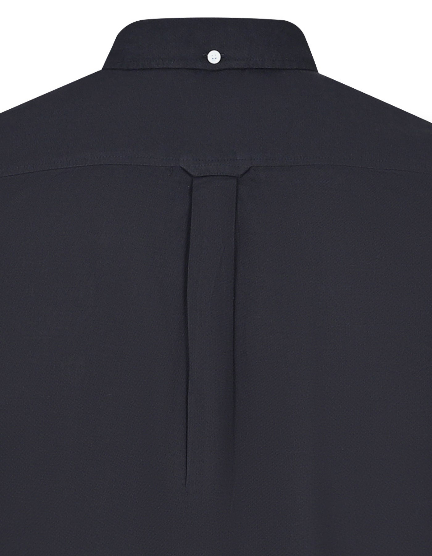 Black Plain Regular Fit Casual Shirt
