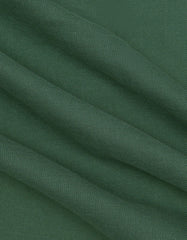 Green Plain Regular Fit Casual Shirt