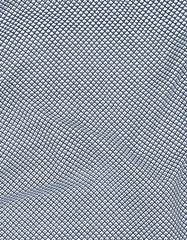 Blue Geometric Regular Fit Casual Shirt