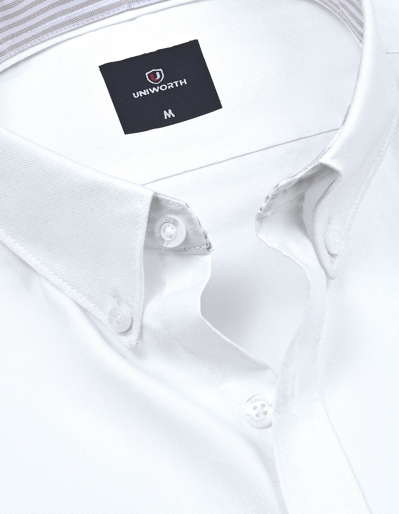 Casual Shirt Woven White XL CSW2503 Uniworth CSW2503-XL