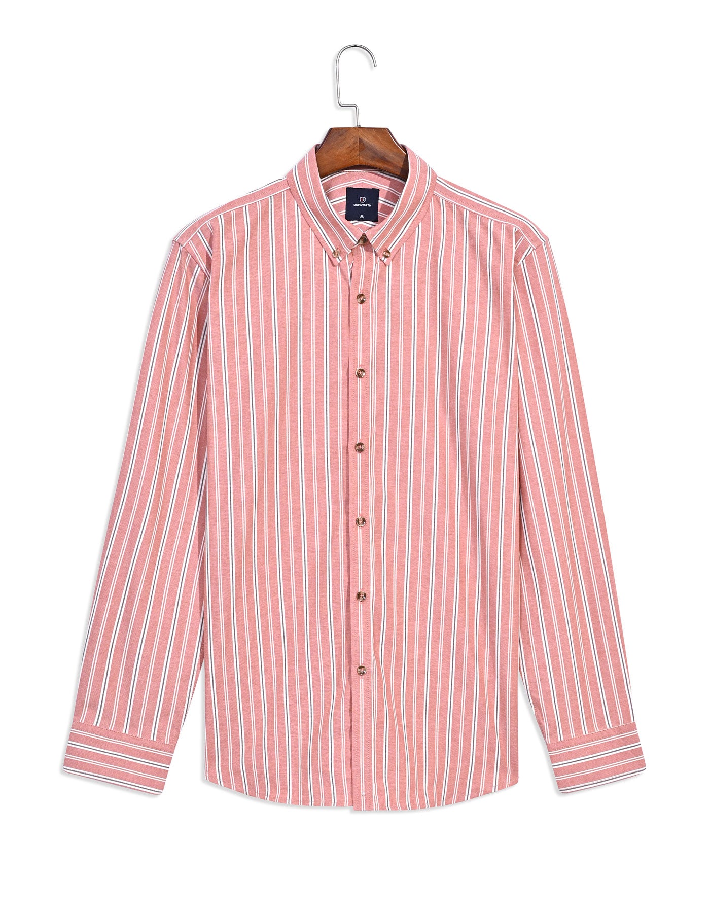 Casual Shirt Woven Rust M CSW2506-1 Uniworth CSW2506-1-M