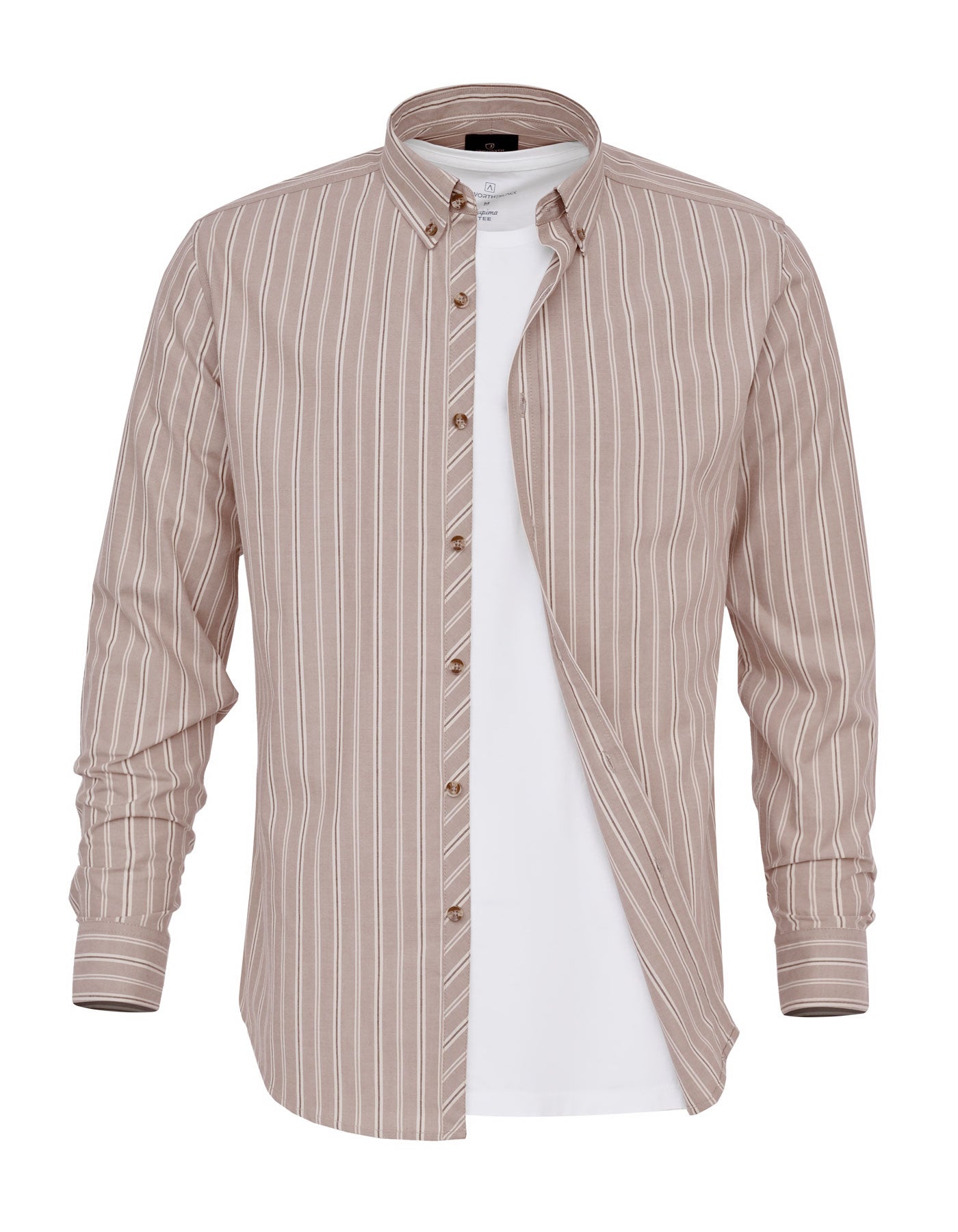 Casual Shirt Woven Grey L CSW2506-2 Uniworth CSW2506-2-L