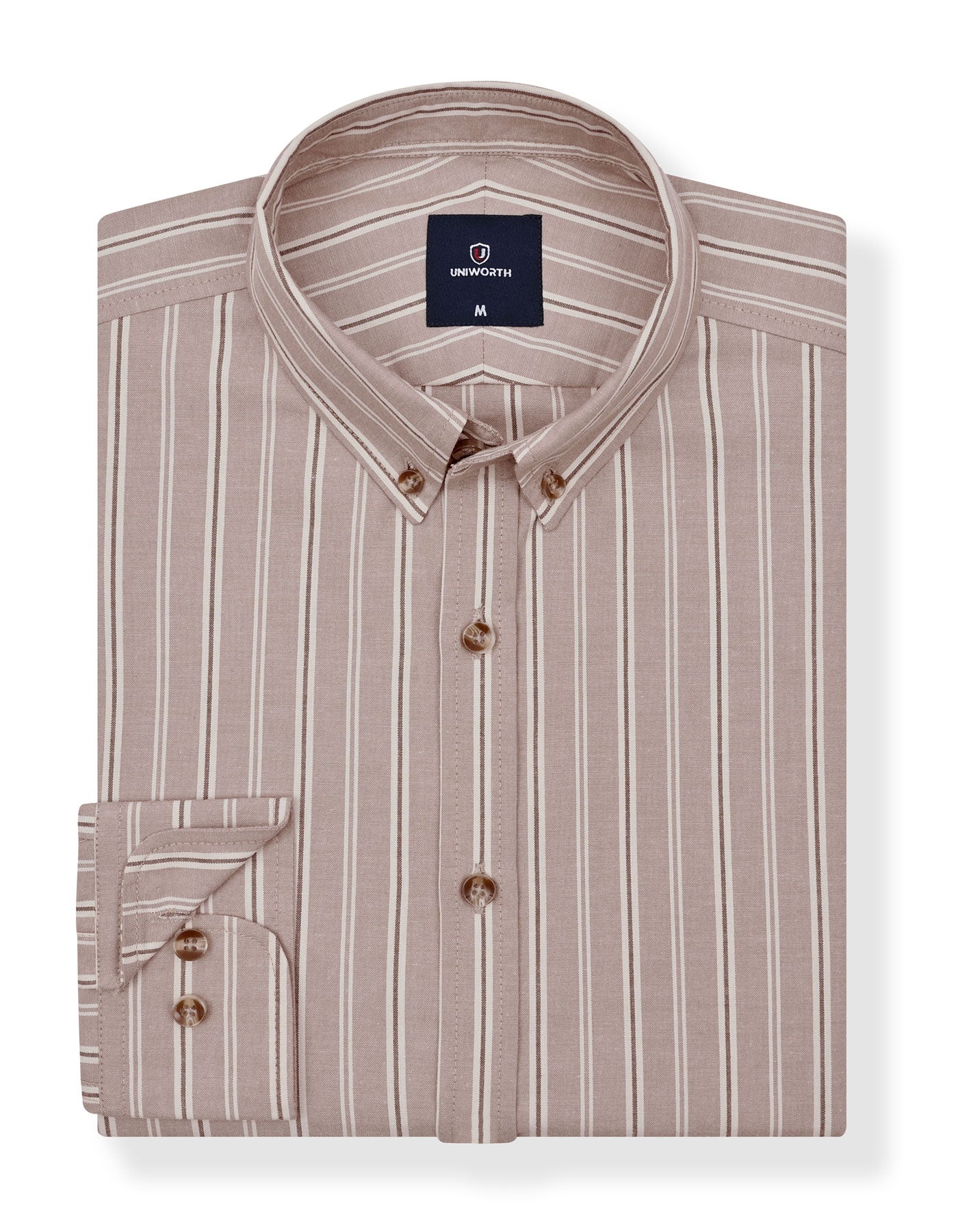 Casual Shirt Woven Grey S CSW2506-2 Uniworth CSW2506-2-S