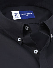 Casual Shirt Woven Black XL CSW2603 Uniworth CSW2603-XL