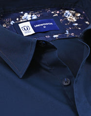 Casual Shirt Woven Navy XL CSW2605 Uniworth CSW2605-XL
