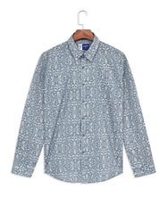 Casual Shirt Woven Grey L CSW2662 Uniworth CSW2662-L