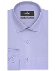Plain Grey Tailored Smart Fit Shirt FS1006-1SF-16