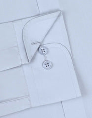 Plain L Grey Tailored Smart Fit Shirt FS1006-5SF-15.5
