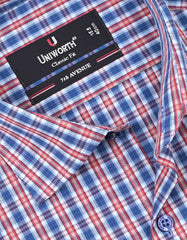 Check Blue/Red Classic Fit Shirt FS1049RF-15