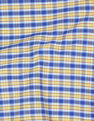 Check Blue/Yellow Classic Fit Shirt FS1052RF-16