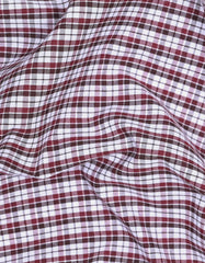 Check Maroon Classic Fit Shirt FS1062RF-16