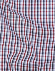 Check Maroon Tailored Smart Fit Shirt FS1065SF-16