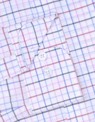 Check Blue Classic Fit Shirt FS1069RF-16