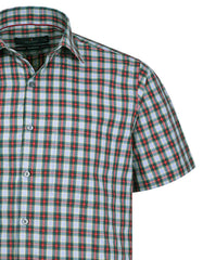 Check Green Tailored Smart Fit Shirt FS1079SH-15.5