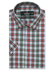 Check Green Tailored Smart Fit Shirt FS1079SH-14.5