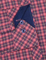 Check Red Tailored Smart Fit Shirt FS1080SF-15.5