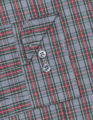 Check Grey Classic Fit Shirt FS1086RF-15.5
