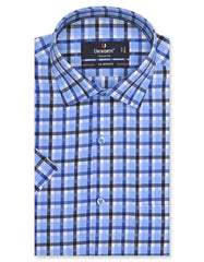 Check Blue Classic Fit Shirt FS1089RH-14.5