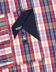 Check Yellow Classic Fit Shirt FS1092RF-15.5